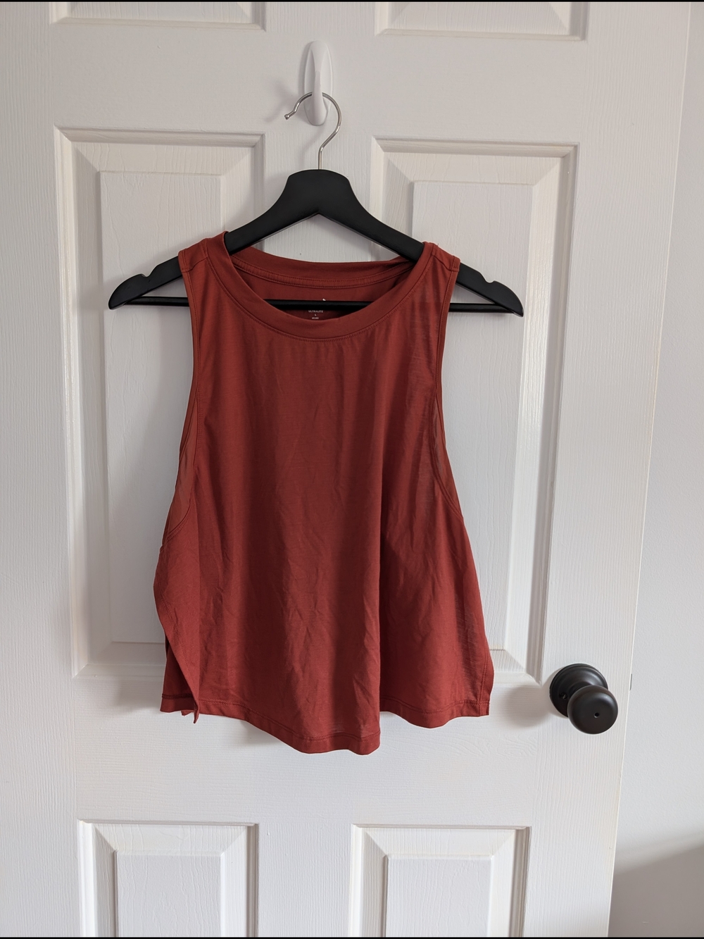 Old Navy Women's Sleeveless Athletic Tank Top - Rust Brown Large
